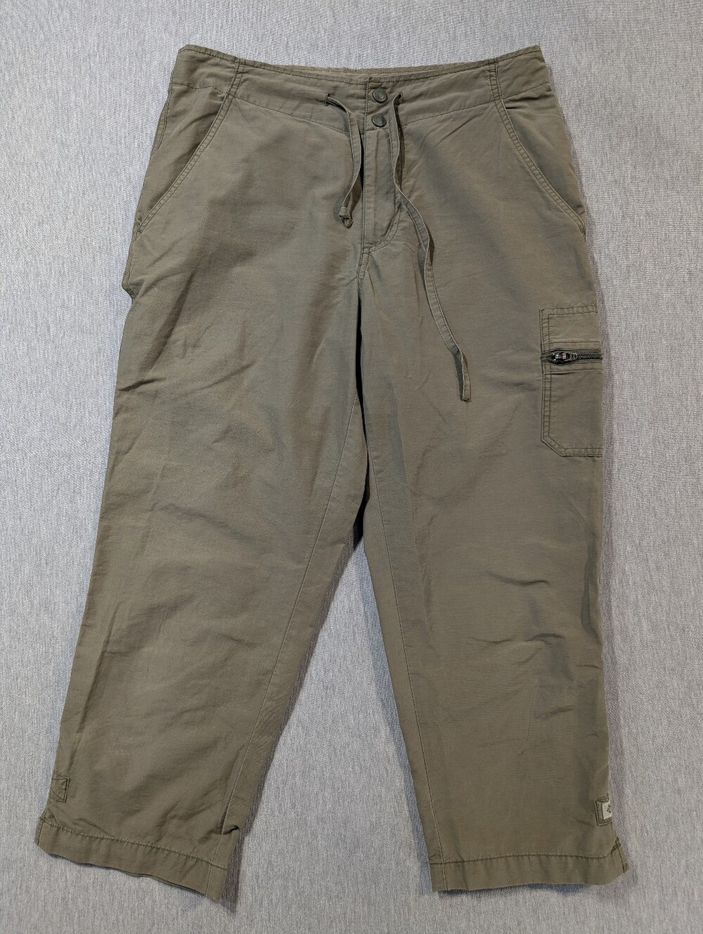 Columbia Sportswear Co Lightweight Outdoor Cargo Pants Women's Small Green